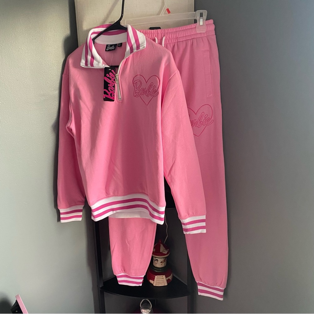 NWT Barbie matching set